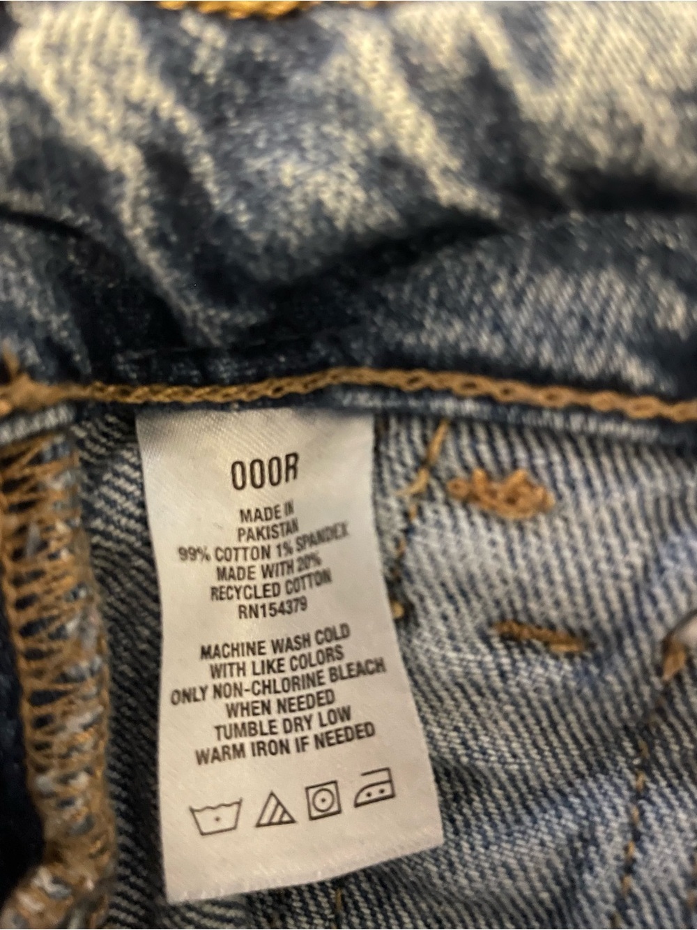 Aeropostale Mid Rise Utility Light Wash Cargo Flare Jeans - 00R - Picture 9 of 9